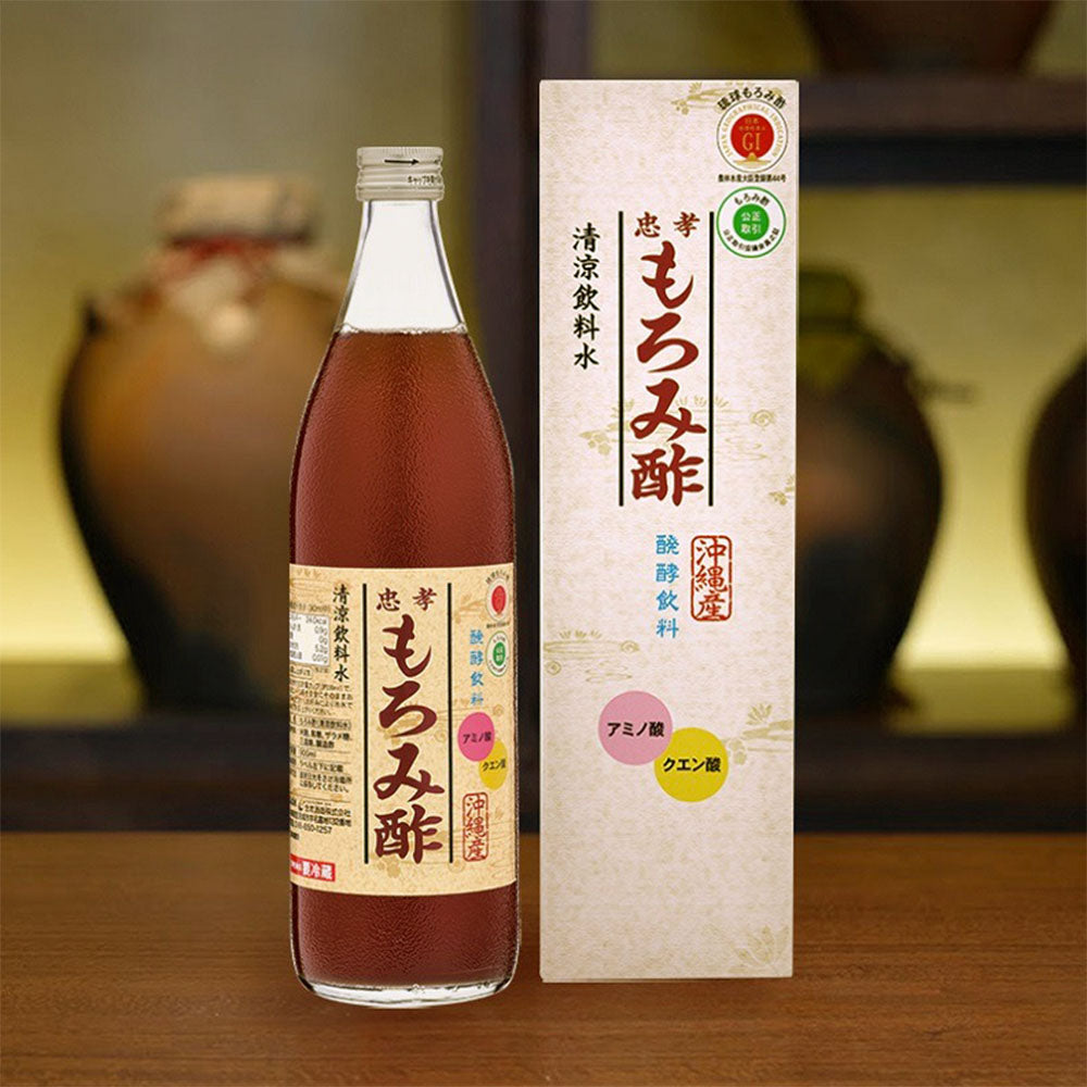 【買二送一】忠孝酒造 黑糖黑麴醪醋 900ml