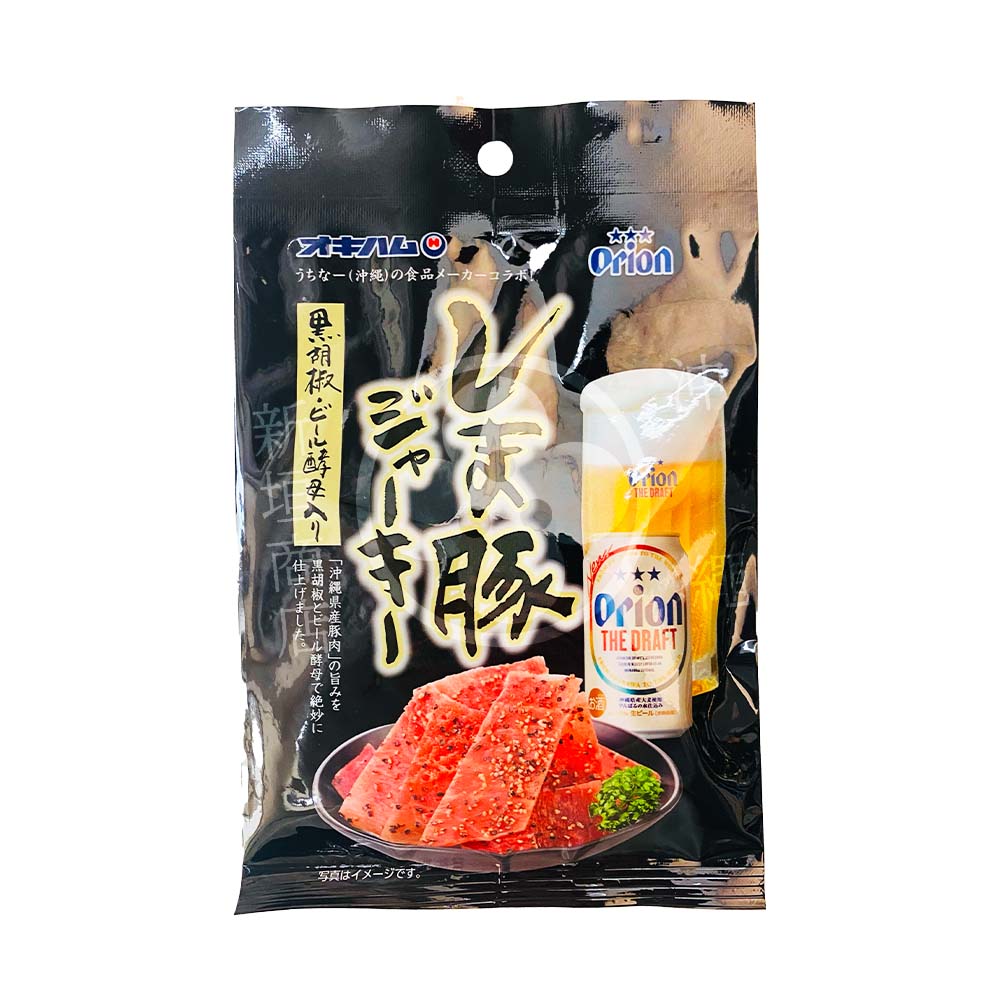 Okinawa Orion Beer Special Edition Black Pepper Pork Jerky 25g