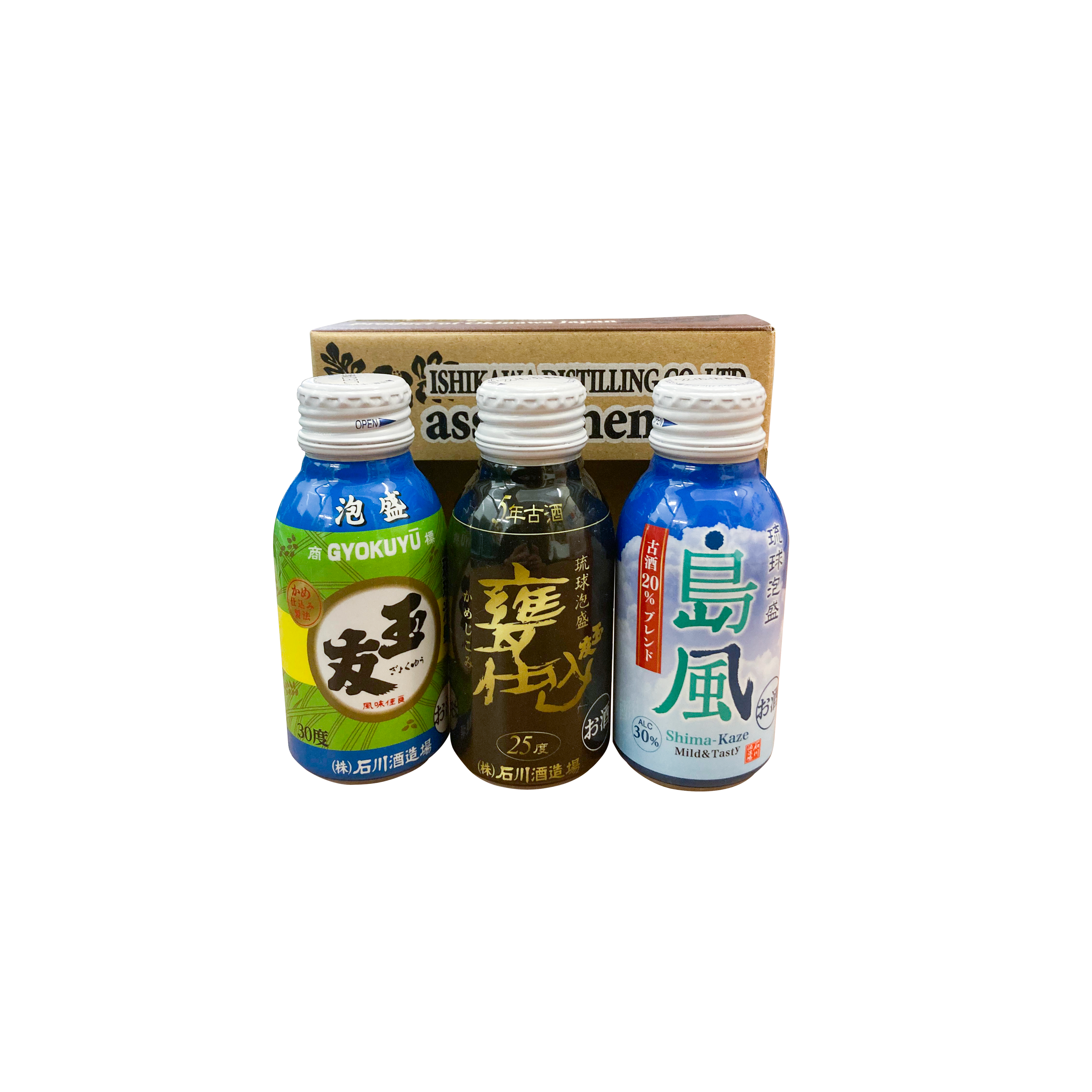 【迷你版套裝】石川酒造場 泡盛古酒