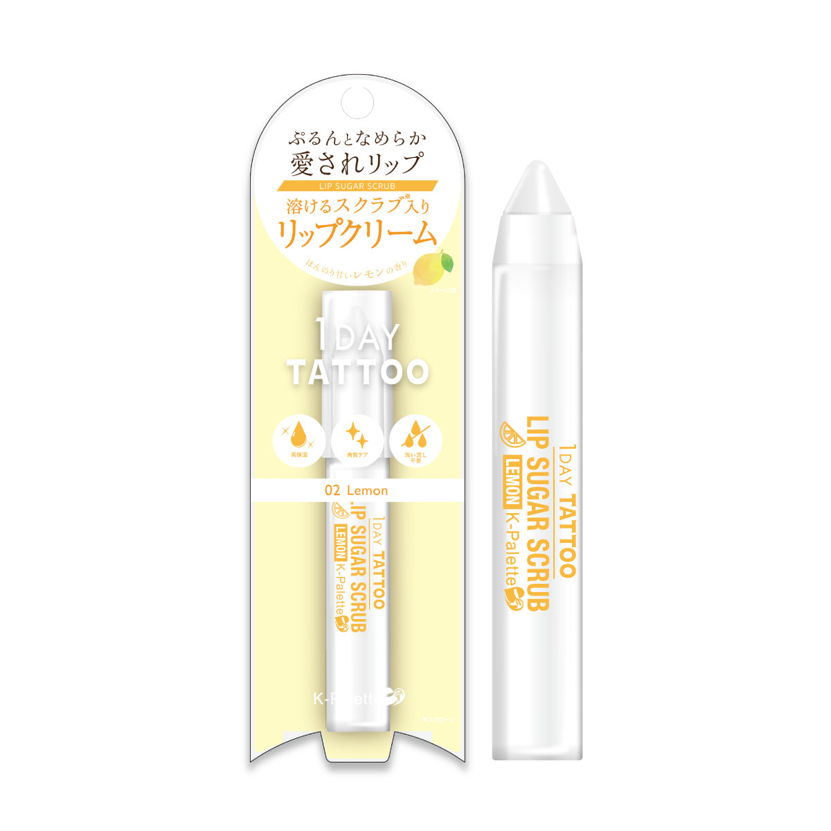 K-Palette 1Day Tattoo 唇部保濕磨砂膏, 毋須沖水, 日本藥妝, lip sugar scrub