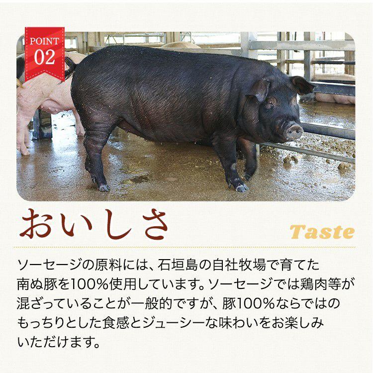 Painubuta Unsalted Mozuku flavor Pork Sausage 100g