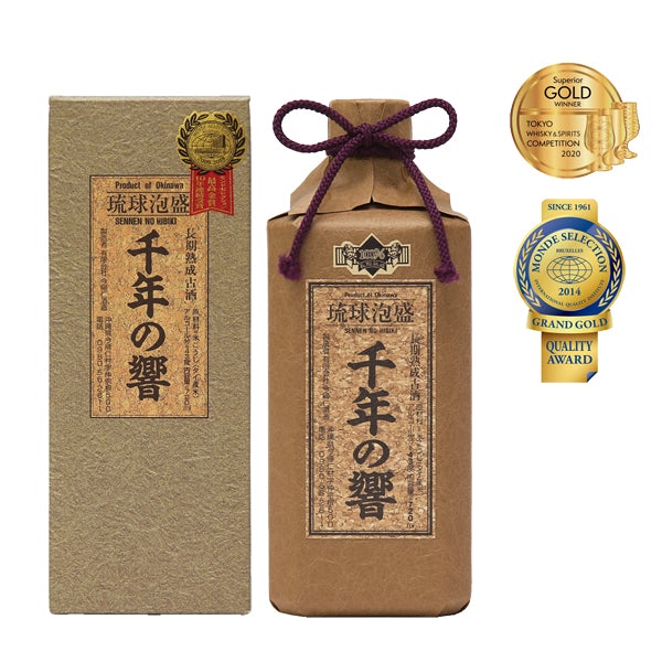 千年之響 長期熟成古酒 43度 720ml (套裝)