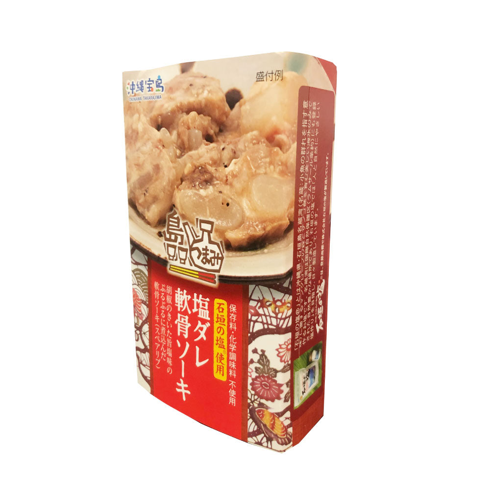 島つまみ 鹽漬豬軟骨即食罐頭 120g