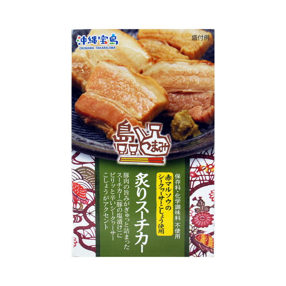 島つまみ 鹽漬豚肉即食罐頭 120g