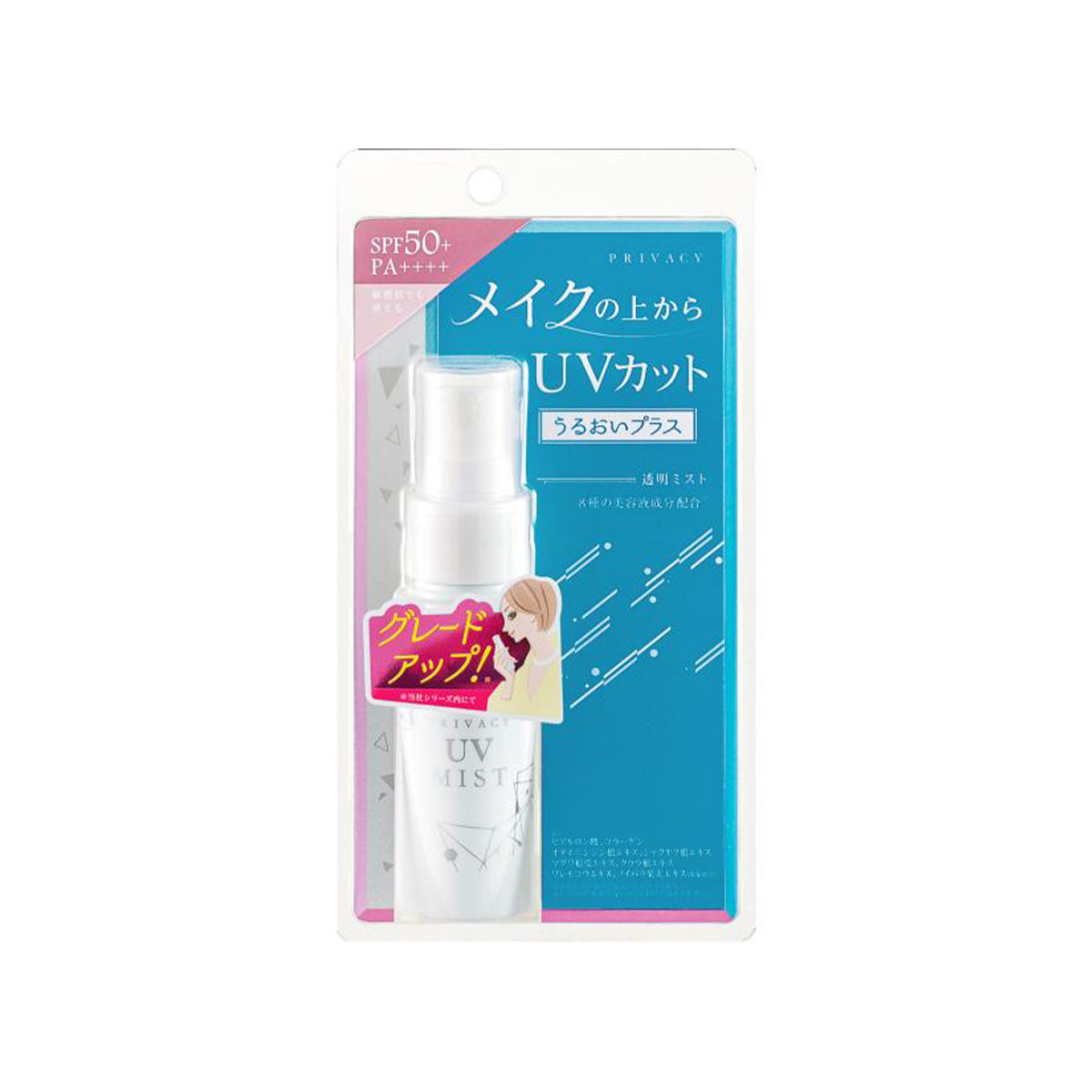 黑龍堂 PRIVACY UV防曬定妝噴霧 SPF50+ PA++++
