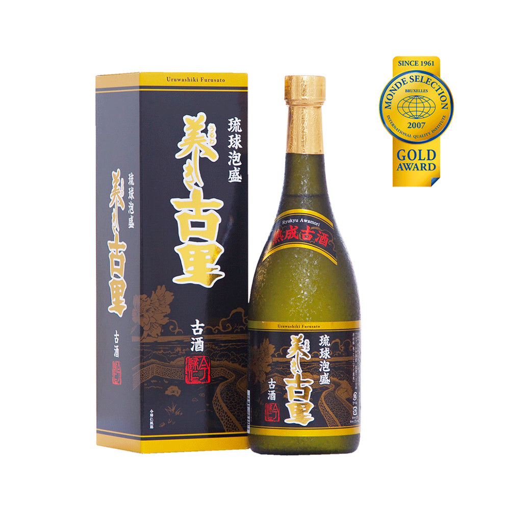 ☆泡盛サキタリヤーおかみのごちそう泡盛4番酒 43.8度720ml 17年古酒☆-