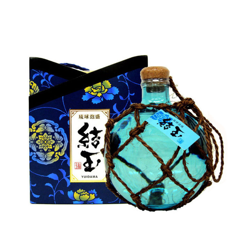 今帰仁泡盛 結玉 青 沖繩傳統蒸餾酒 500ml