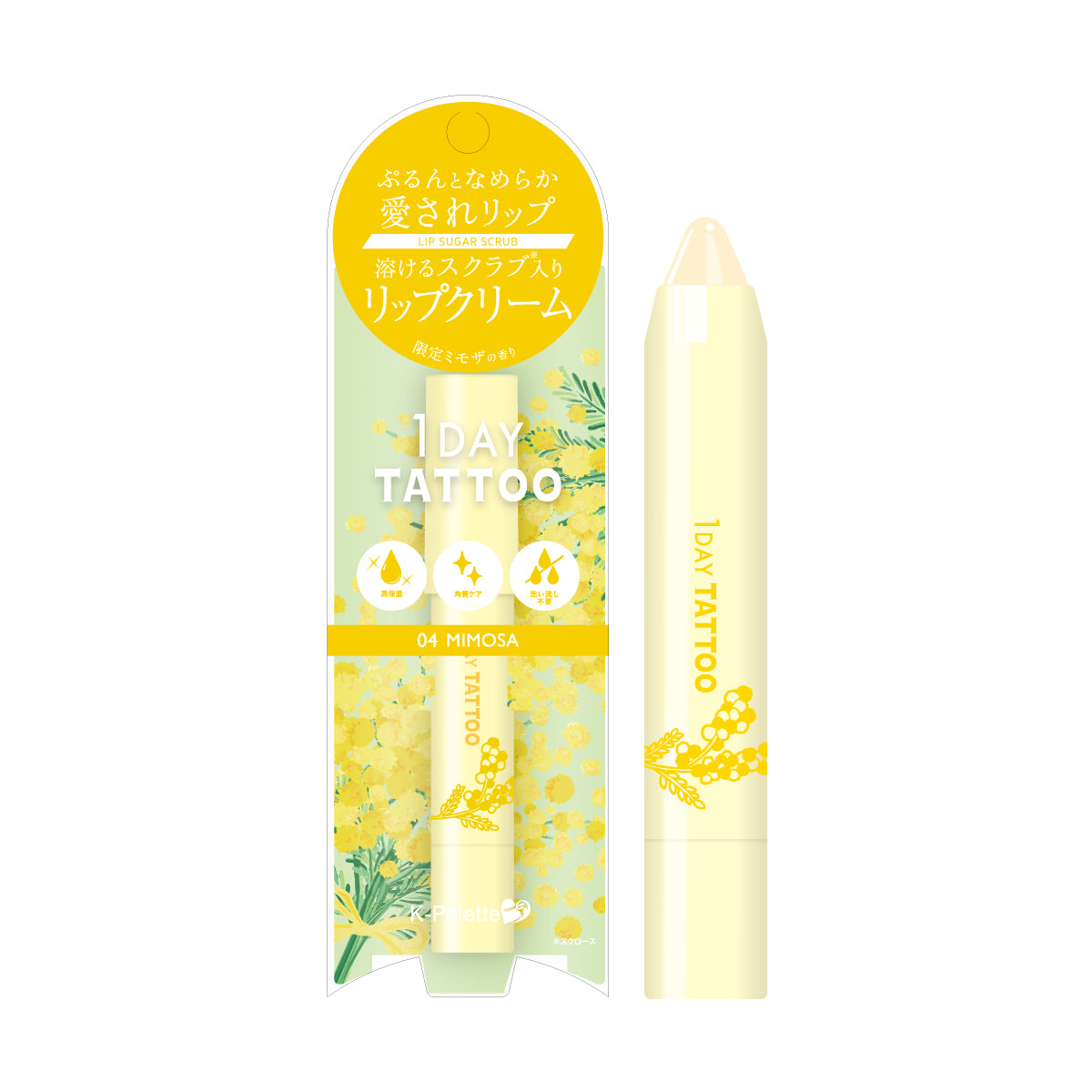 K-Palette 1Day Tattoo 唇部保濕磨砂膏, 毋須沖水, 日本藥妝, lip sugar scrub,