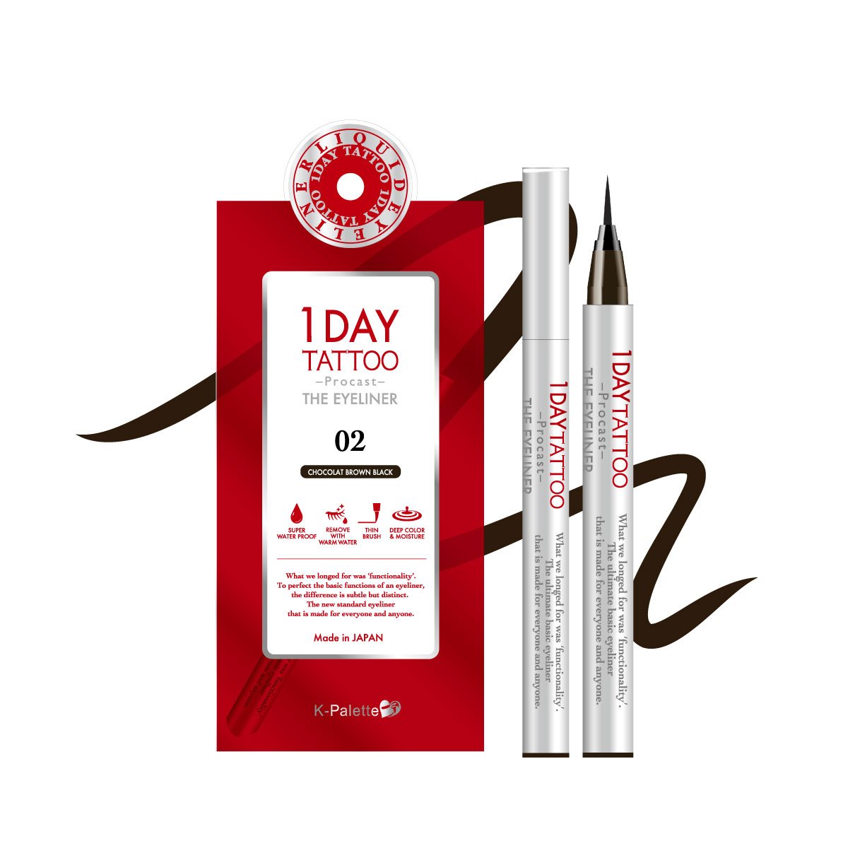 K-Palette Perfect Long Lasting Professional Liquid Eyeliner