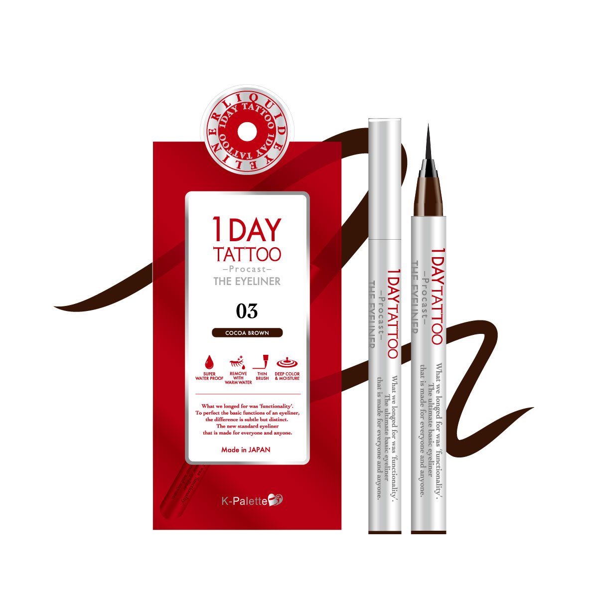 K-Palette Perfect Long Lasting Professional Liquid Eyeliner