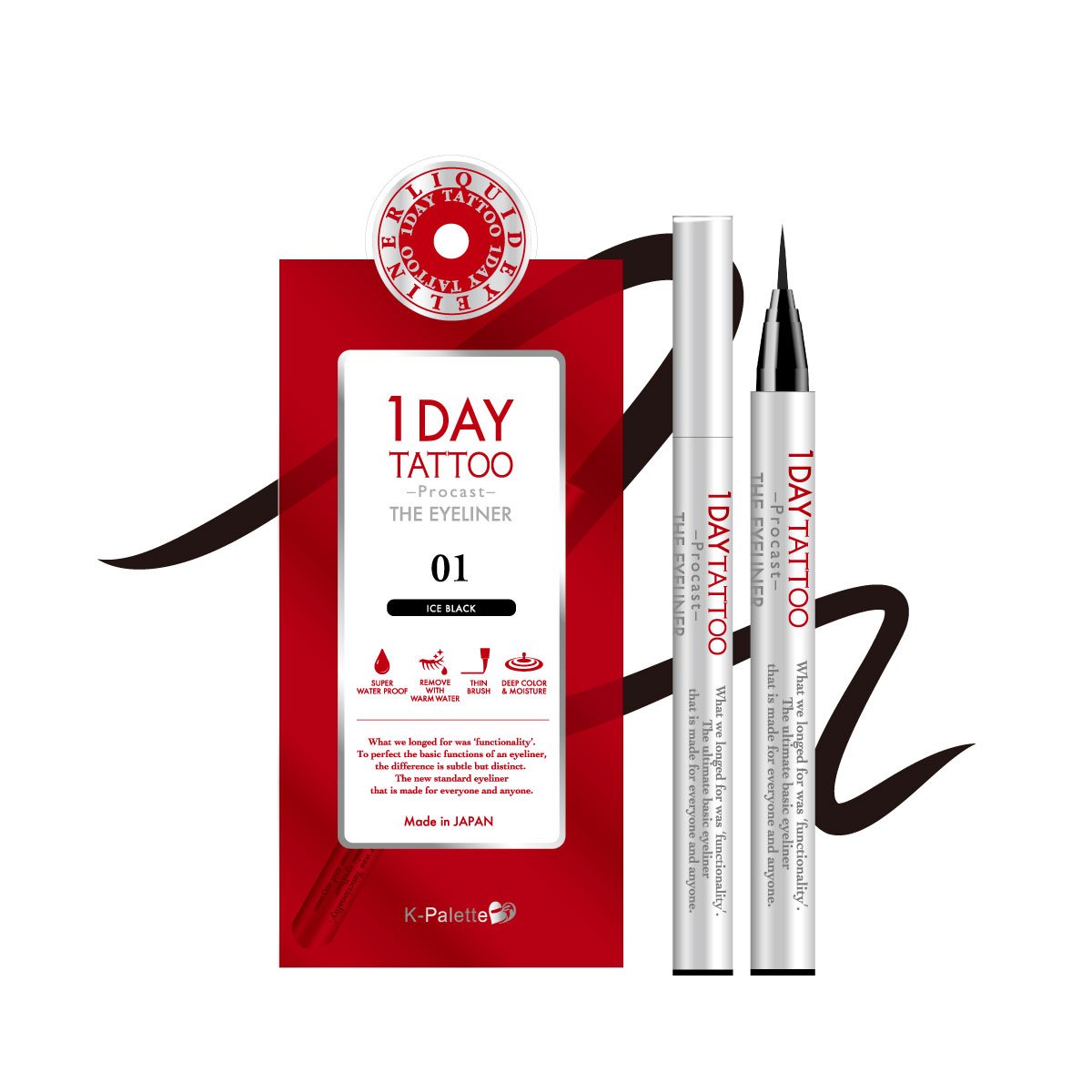 K-Palette Perfect Long Lasting Professional Liquid Eyeliner