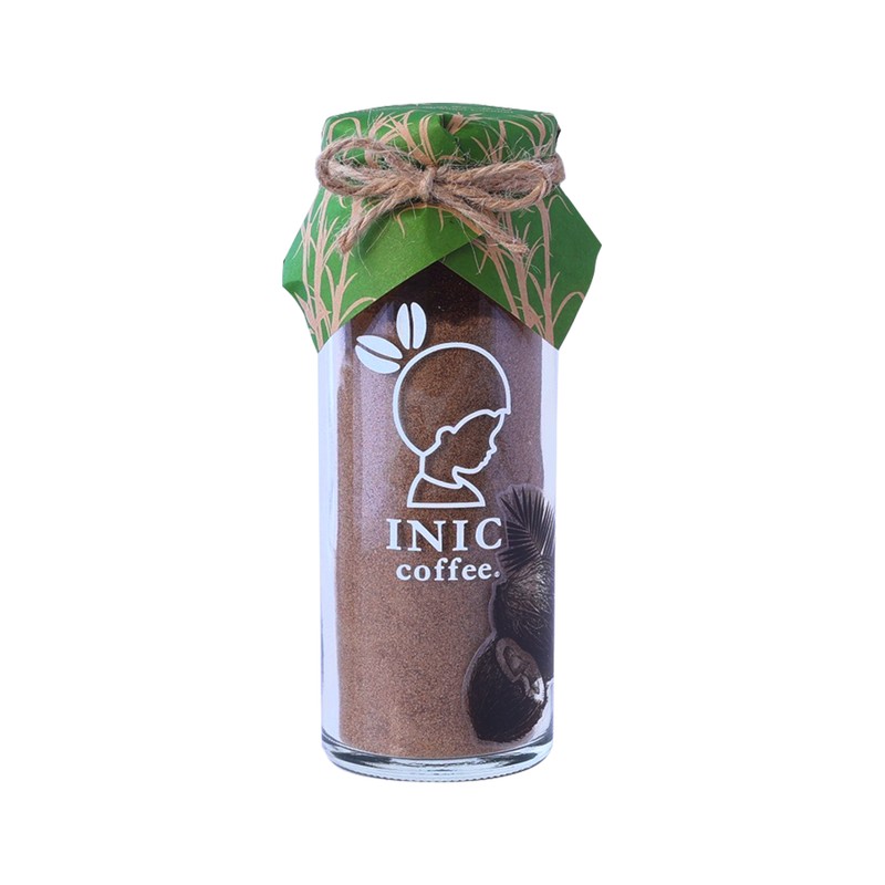 INIC 沖繩縣產黑糖椰香咖啡玻璃樽裝 80g