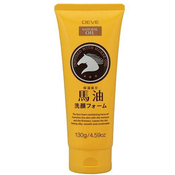 日本熊野油脂 馬油洗面乳 130g