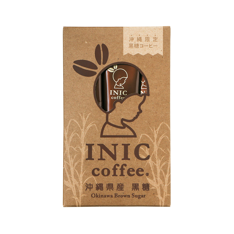 INIC 沖繩縣產黑糖咖啡 6條裝