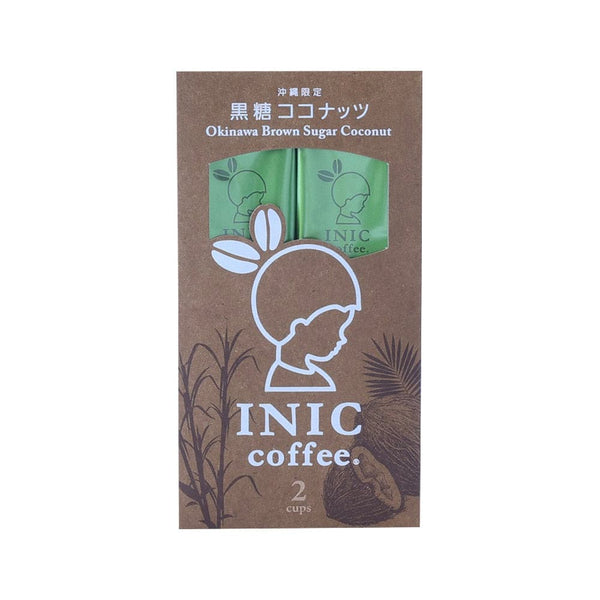 INIC 沖繩縣產黑糖椰香咖啡 2條裝