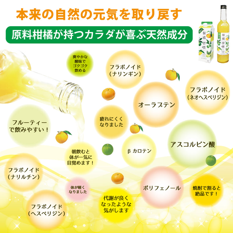 柑橘習慣濃縮果汁 500ml